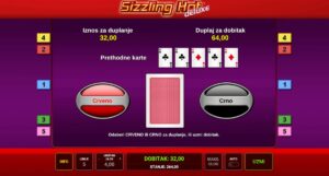 sizzling hot gamble opcija