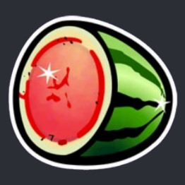 watermelon symbol, sizzling hot