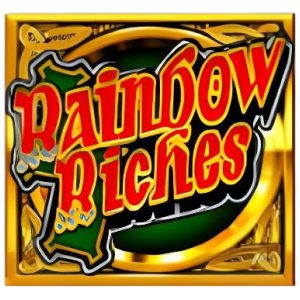 logo symbol, rainbow riches