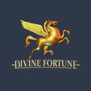 divine fortune slot logo