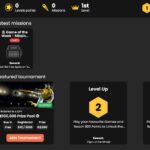 lucky block crypto casino - user dashboard