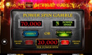 lucky pharaoh power spin gamble